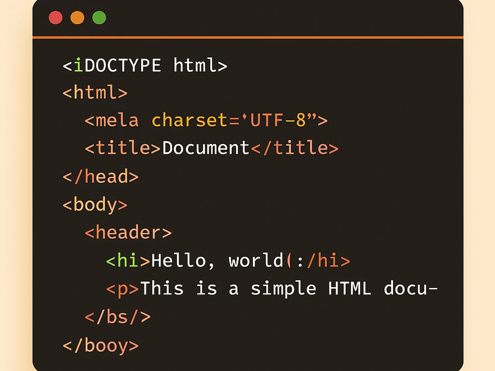 HTML & CSS Foundations